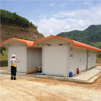 Kontejnerski domovi Construction Camp Flat Pack