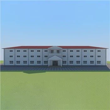 Hotel z jeklenimi konstrukcijami za hitro namestitev