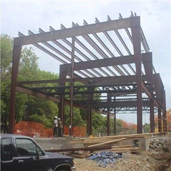 Skladišče jeklene konstrukcije z enim pobočjem