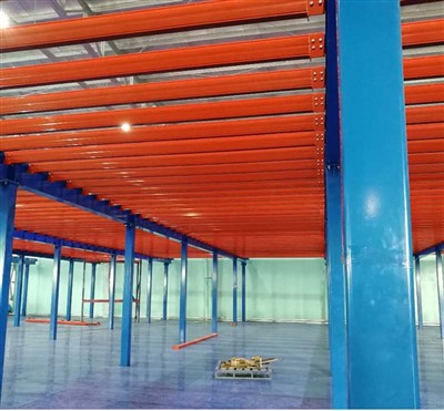 Jeklena konstrukcija Mezzanine Design za Manila Warehouse